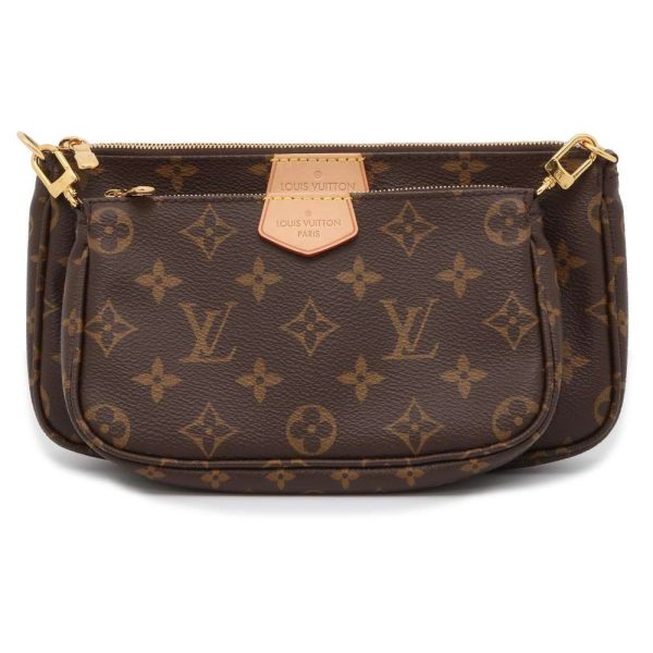 9443136 01 Louis Vuitton Multi Pochette Accessoire Shoulder Bag Monogram Brown