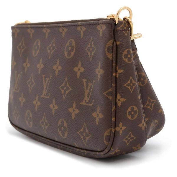 9443136 02 Louis Vuitton Multi Pochette Accessoire Shoulder Bag Monogram Brown