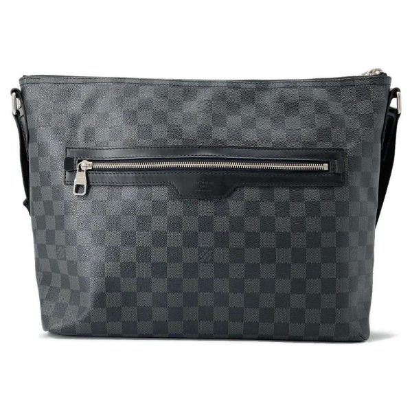 9444737 01 Louis Vuitton Mic MM Shoulder Bag Damier Graphite Black