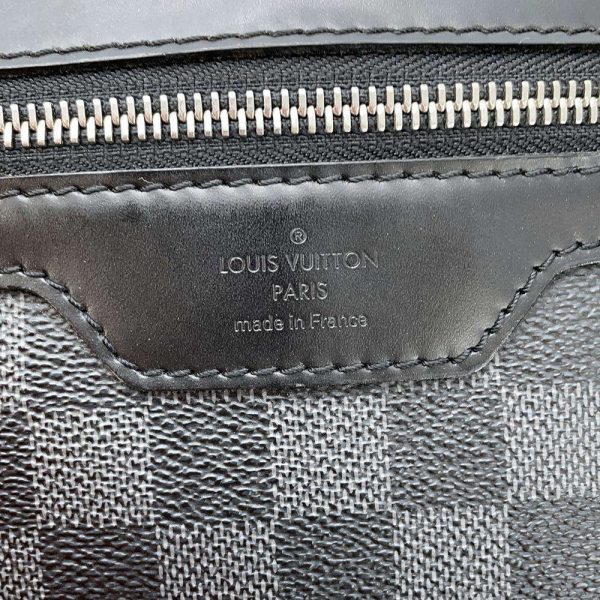 9444737 09 Louis Vuitton Mic MM Shoulder Bag Damier Graphite Black