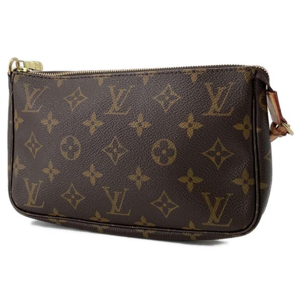 9444768 02 Louis Vuitton Pochette Accessoire Handbag Monogram Brown