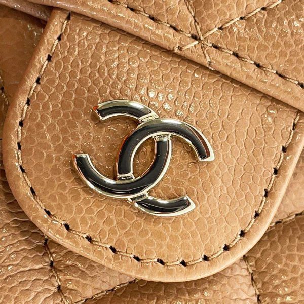 9445338 07 CHANEL Chain Wallet Matelasse Cocomark Caviar Skin Wallet Flap Phone Case Bag