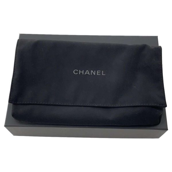 9445338 11 CHANEL Chain Wallet Matelasse Cocomark Caviar Skin Wallet Flap Phone Case Bag