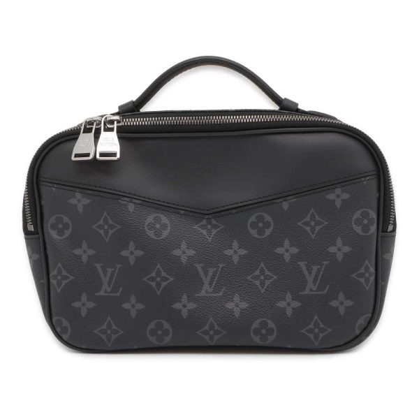 9445949 01 Louis Vuitton Bum Bag Body Bag Monogram Eclipse Black