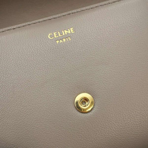 9448339 12 CELINE Wallet Small Triomphe Wallet Black