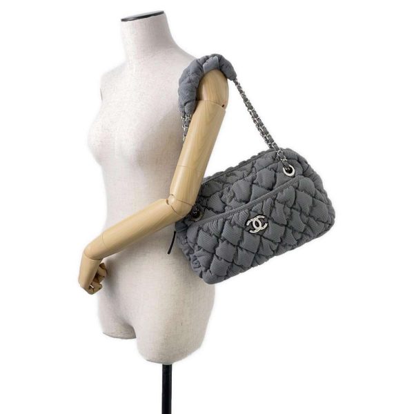 9452251 04 CHANEL Bubble Quilt Chain Shoulder Bag Matelasse CocoMark