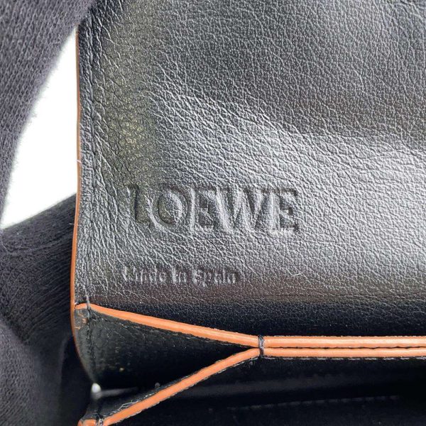 9453074 08 LOEWE Anagram Card Case Black