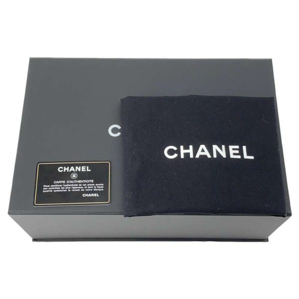 9453609 11 CHANEL Chain Bag Coco Mark Pearl Rhinestone Lambskin Black