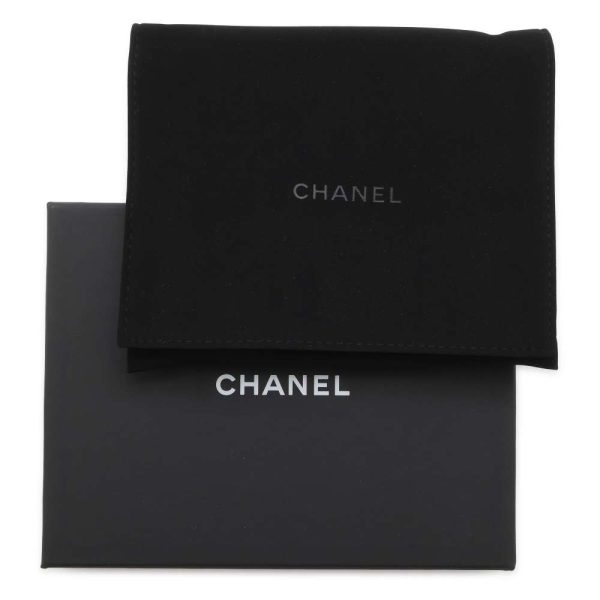 9454590 09 CHANEL Matelasse CocoMark Caviar Skin Chain Wallet