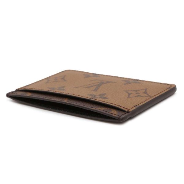 9455023 02 Louis Vuitton Porte Carte Card Case Monogram Reverse Brown