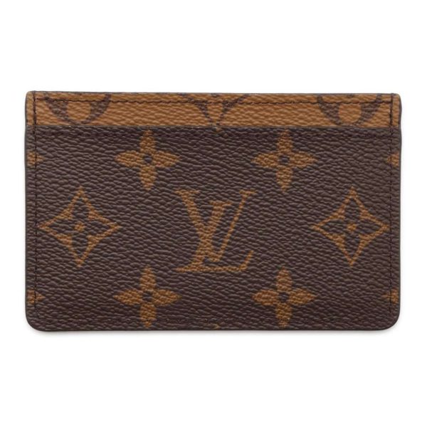 9455023 03 Louis Vuitton Porte Carte Card Case Monogram Reverse Brown