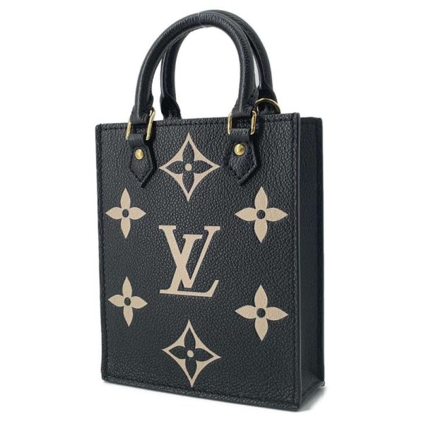 9455450 02 Louis Vuitton Shoulder Bag Empreinte Petite Sac Plat 2way Black