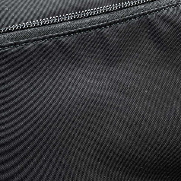 9458734 06 Prada Nylon Shoulder Bag Black