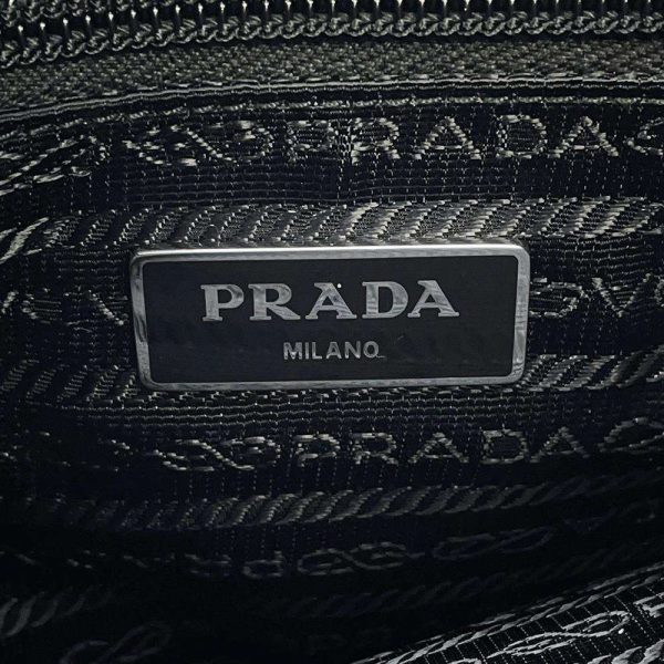 9458734 12 Prada Nylon Shoulder Bag Black