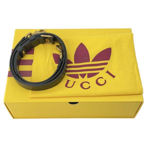 9459779 09 Gucci Adidas Collaboration GG Mini Pouch Black