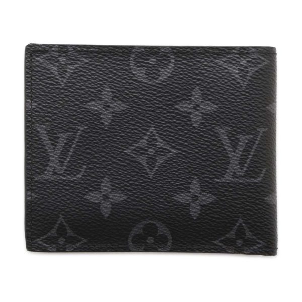 9460751 03 Louis Vuitton Wallet Eclipse Portefeuille Marco NM Black