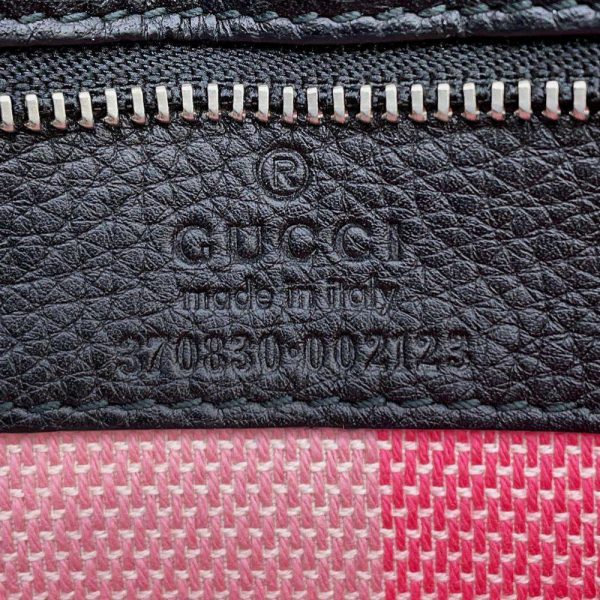 9461130 16 Gucci Handbag Bamboo Daily 2way Shoulder Bag Bag Black