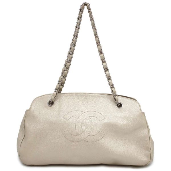 9461260 01 CHANEL Chain Shoulder Bag Matelasse Soft Caviar Skin Bag