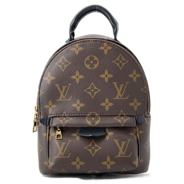 9461383 01 Louis Vuitton Palm Springs Backpack MINI Rucksack Monogram Black