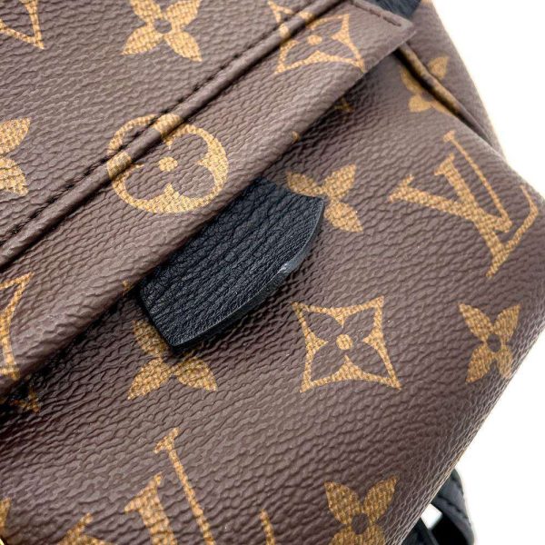 9461383 09 Louis Vuitton Palm Springs Backpack MINI Rucksack Monogram Black