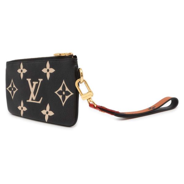 9461727 02 Louis Vuitton Pochette Trio Pouch Monogram Empreinte Black