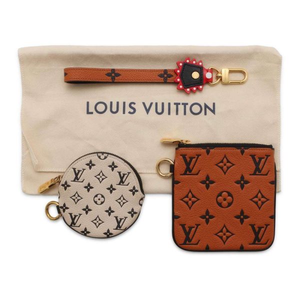 9461727 16 Louis Vuitton Pochette Trio Pouch Monogram Empreinte Black