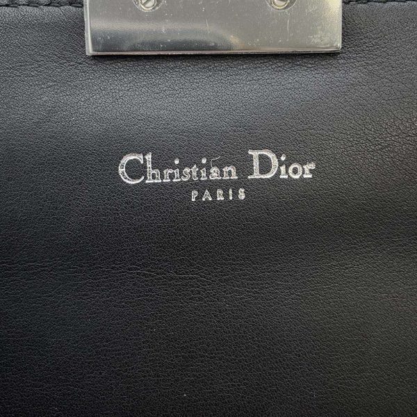 9462694 14 Christian Dior Chain Wallet Sequin Wallet Black