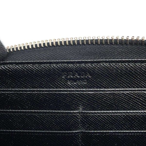 9462885 10 Prada Saffiano Long Wallet Black