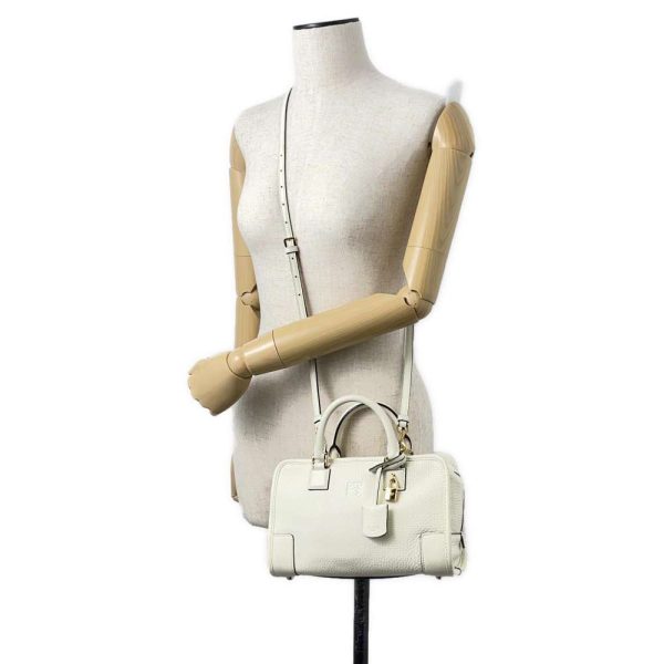 9463325 05 LOEWE Amazona 23 Handbag White