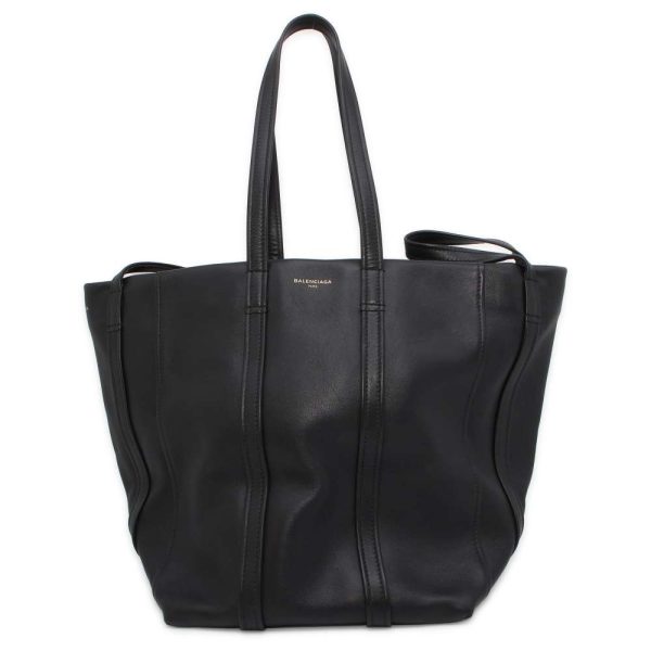 9463448 02 Balenciaga Laundry Hippo S Tote Bag Black