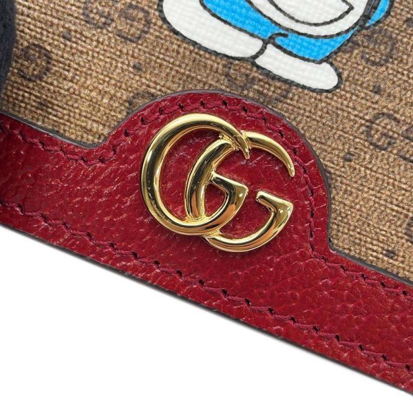 9463509 08 Gucci Mini Wallet Card Case Wallet Doraemon Collaboration Wallet