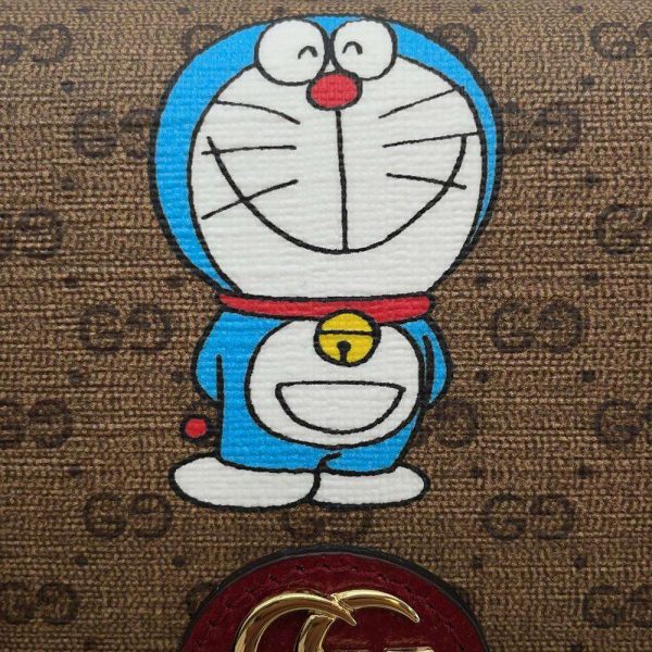 9463509 09 Gucci Mini Wallet Card Case Wallet Doraemon Collaboration Wallet