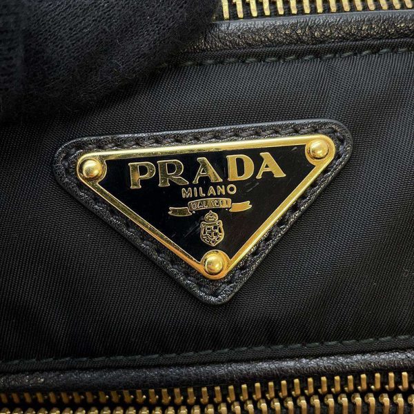 9463769 12 Prada Nylon Shoulder Bag Black