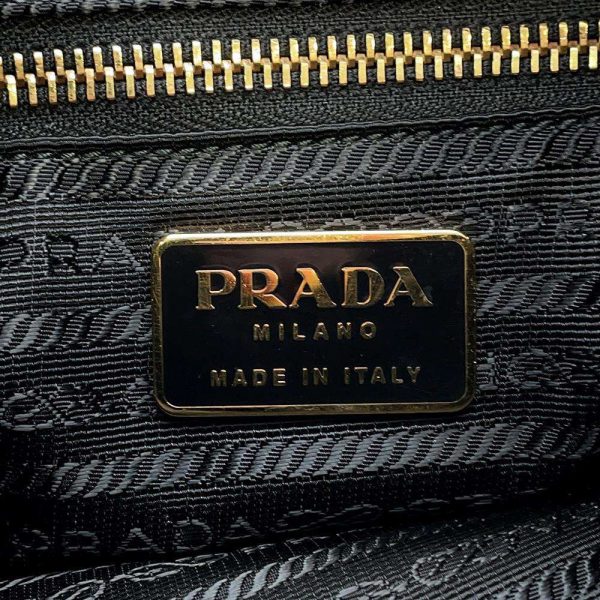 9463769 13 Prada Nylon Shoulder Bag Black