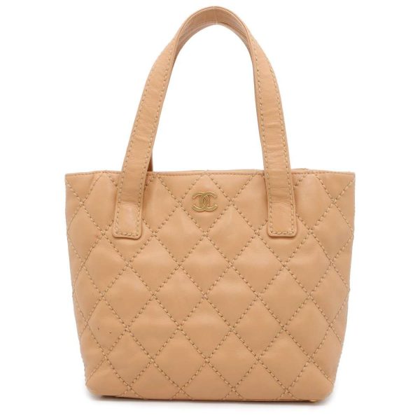 9464148 01 Chanel Tote Bag Wild Stitch Coco Mark Matelasse Bag