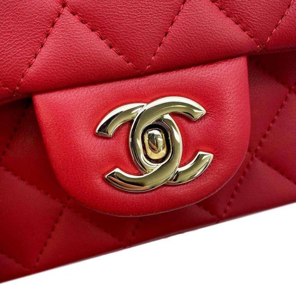 9464209 12 CHANEL Chain Shoulder Bag Matelasse Coco Mark Top Handle Mini Flap Lambskin AS2431