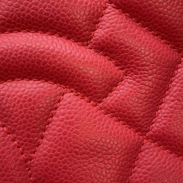 9464315 08 CHANEL Tote Bag Matelasse Coco Mark Caviar Skin Pink