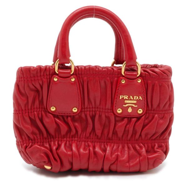 9464391 01 Prada Gathered 2way Handbag