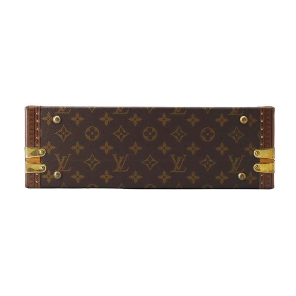 9464933 03 Louis Vuitton Coteville 35 Trunk Monogram Brown