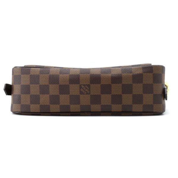 9464988 03 Louis Vuitton Ravello GM Shoulder Bag Damier Ebene Brown