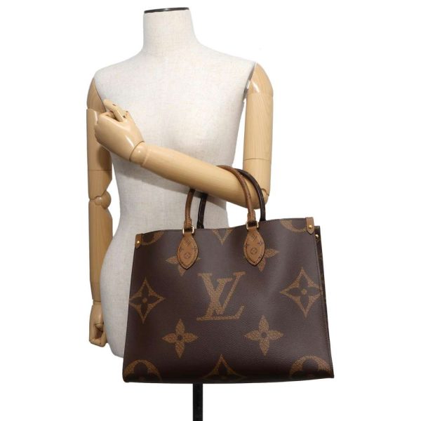 9465107 04 Louis Vuitton Shoulder Bag Giant On the Go MM Handbag Tote Bag