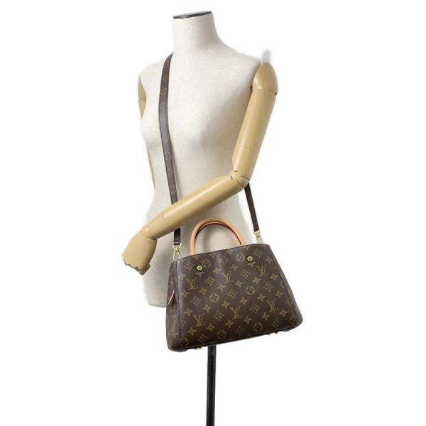 9465312 05 Louis Vuitton Montaigne BB Handbag Monogram Brown