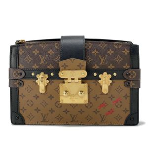 9468443 01 Louis Vuitton Monogram Shadow Bum Bag Waist Bag Black