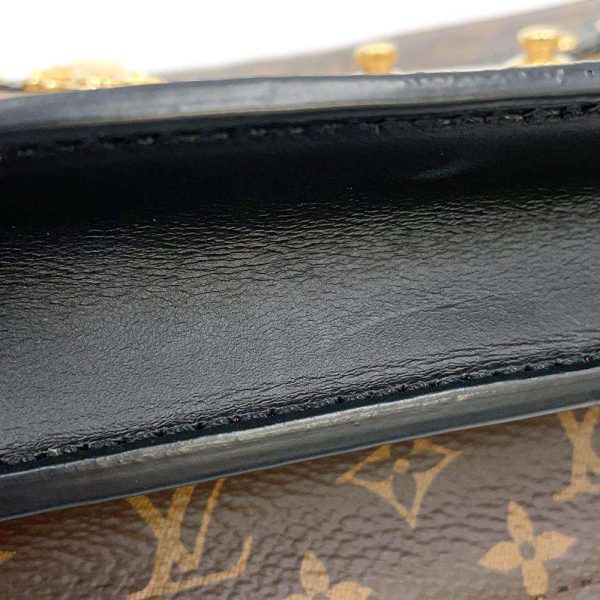 9468443 07 Louis Vuitton Trunk Clutch Shoulder Bag Monogram Reverse Black