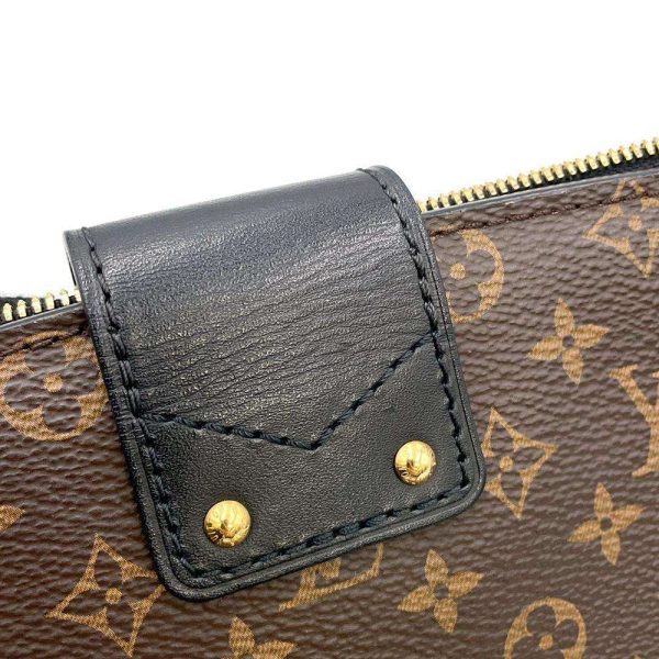 9468443 08 Louis Vuitton Trunk Clutch Shoulder Bag Monogram Reverse Black