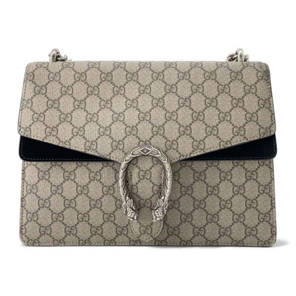 9471887 01 Gucci Dionysus GG Supreme Chain Shoulder Bag