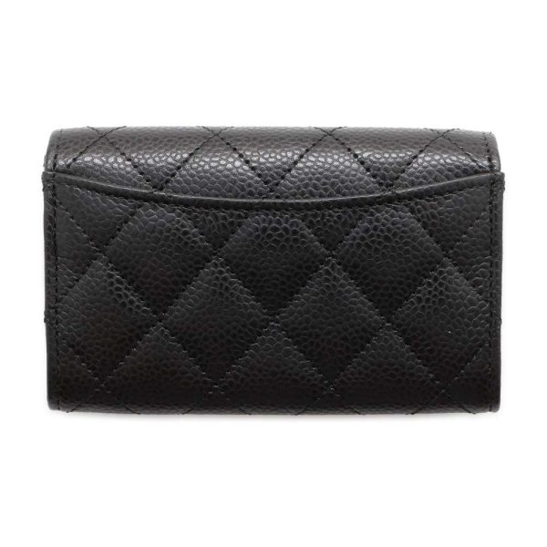 9473829 03 CHANEL Matelasse Caviar Skin Card Case