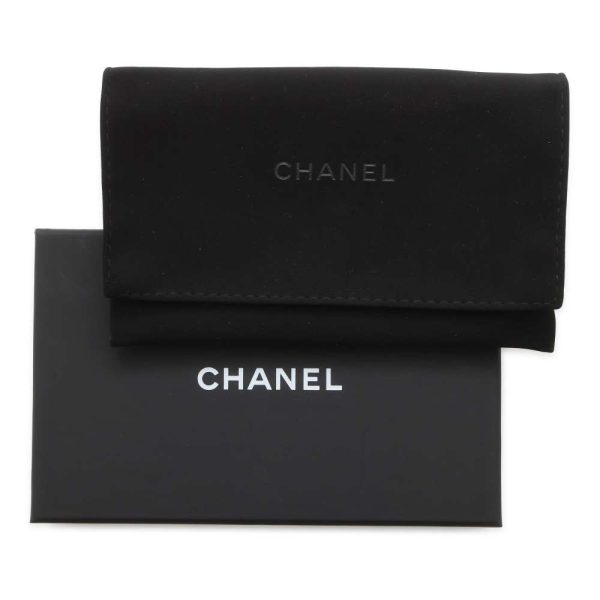 9473836 06 CHANEL Coin Matelasse Zip Coin Case Caviar Skin