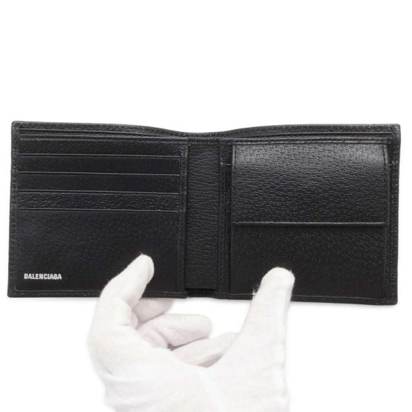 9473980 04 Balenciaga Hacker Project Wallet Black