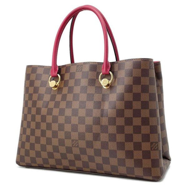 9475175 02 Louis Vuitton LV Riverside Handbag Damier Ebene Brown